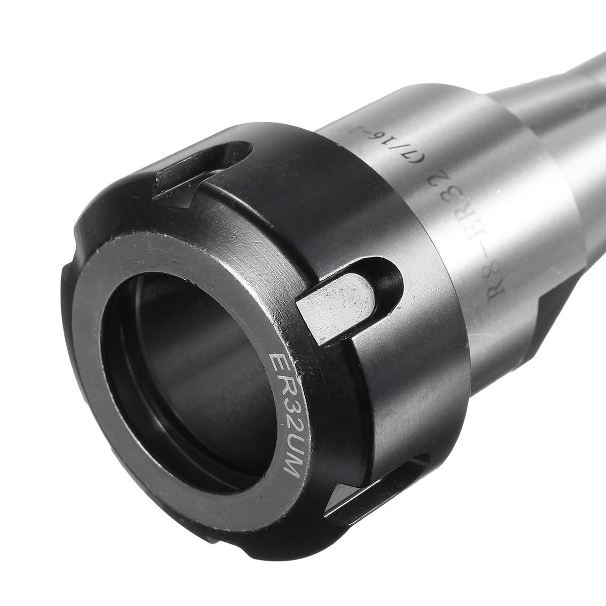 Precision R8 ER32 7/16 Collet Chuck Holder CNC Milling Tool With Wrench