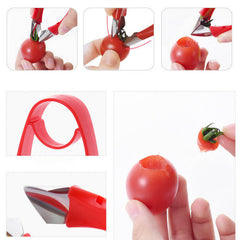 Creative Vegetable Cutter Core Separator Device Kitchen Tools Seed Remover