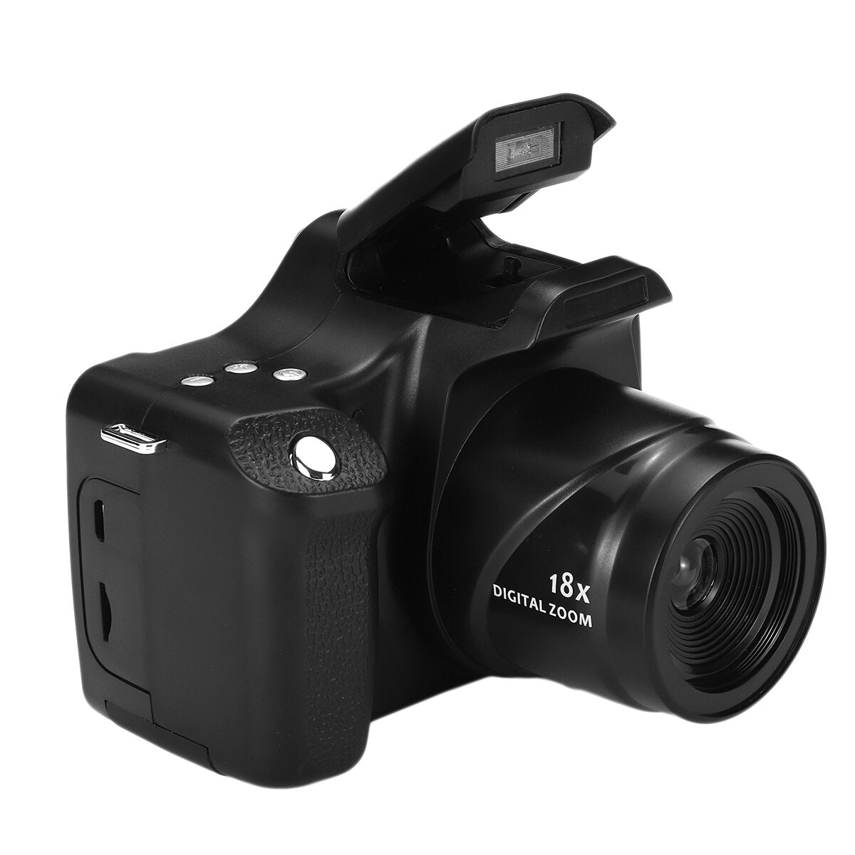 Digital Camcorder Vlog Video Vlogging YouTube Camera Video Recorder with 24MP Microphone Wide-angle Lens