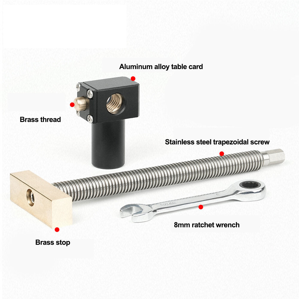 Adjustable Bench Dog Clamp for Woodworking - Desktop Vise Tool