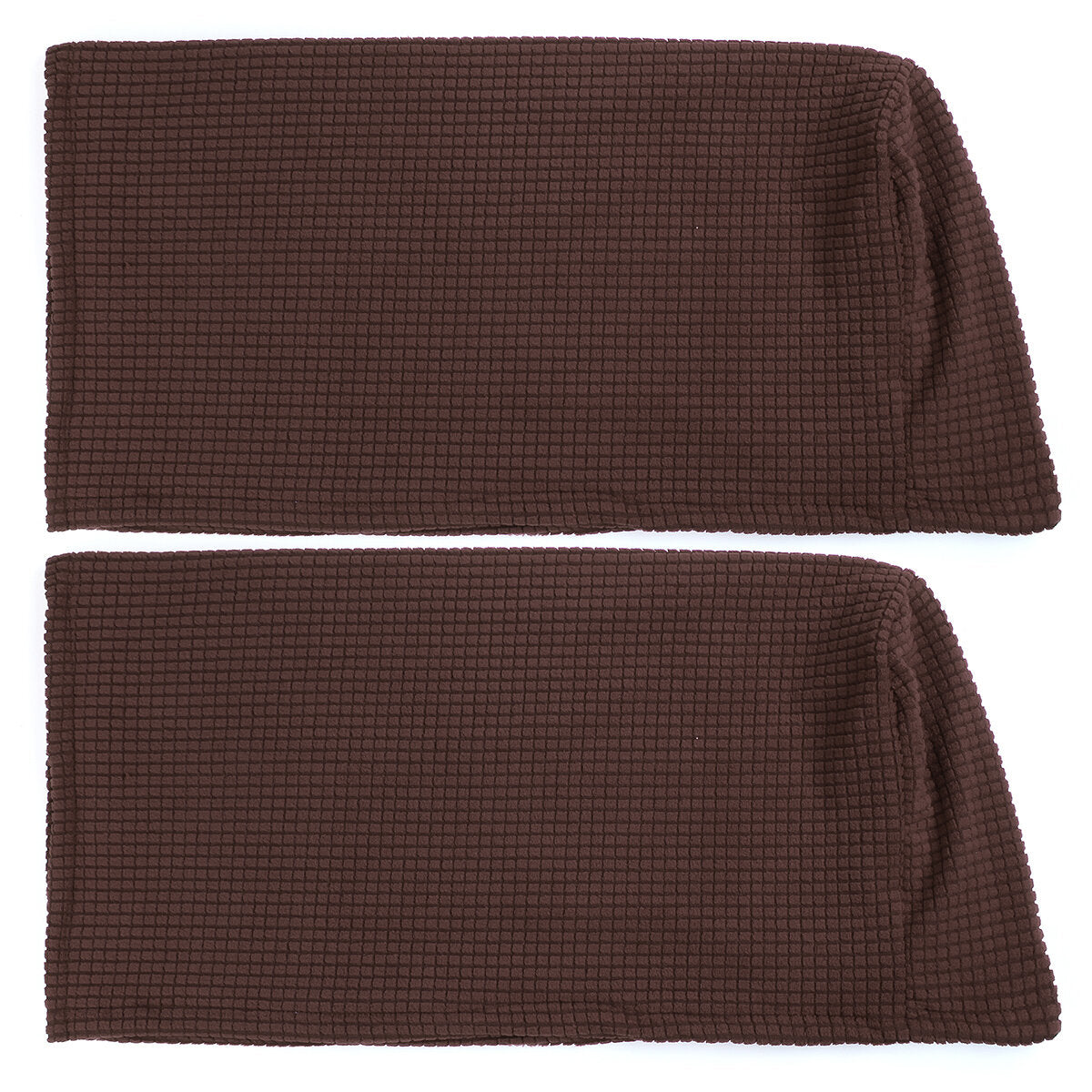 2Pcs Silky Universal Elastic Armrest Cover Cover Towel Non-slip Knitted Single And Double Thick Sofa Cover