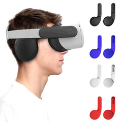 VR Headset Silicone Ear Muffs Noise Reduction Earmuffs Enhancing Sound Solution for Oculus Quest 2 VR Accessories