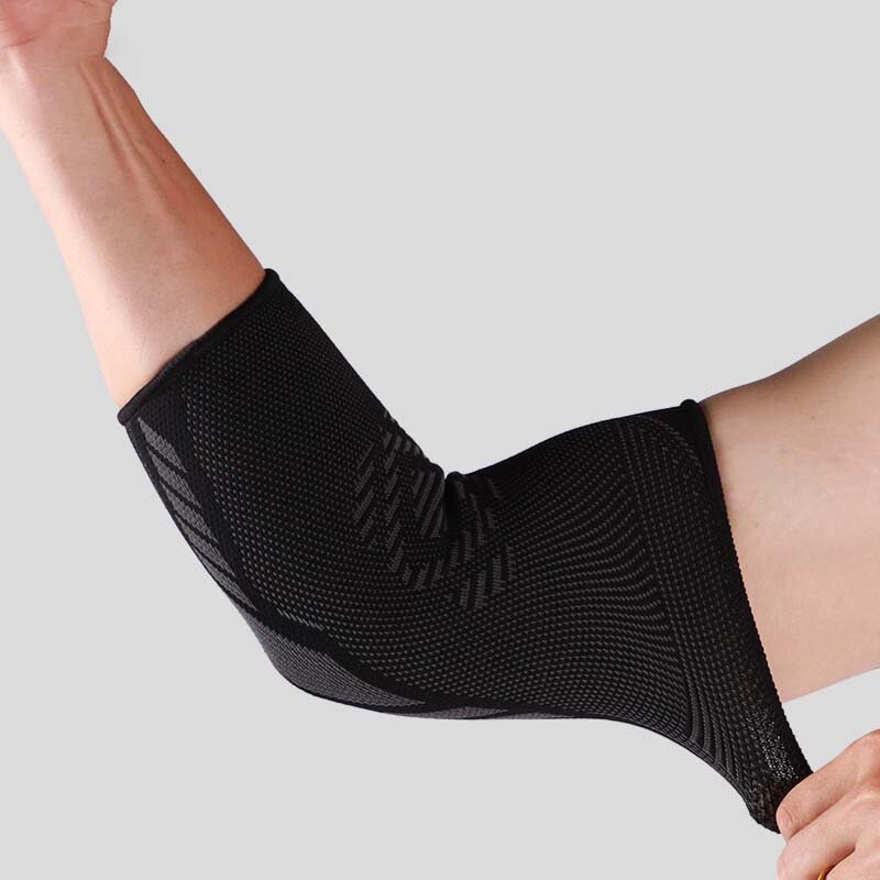 1pc Compression Elastic Nylon Basketball Elbow Brace Support Protector Volleyball Bandage Elbow Pads