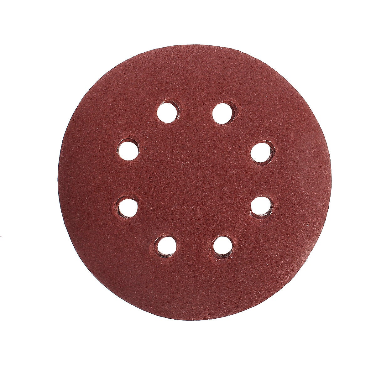 100Pcs 125mm 8 Holes Abrasive Sand Discs 60/80/100/120/240 Grit Sanding Papers