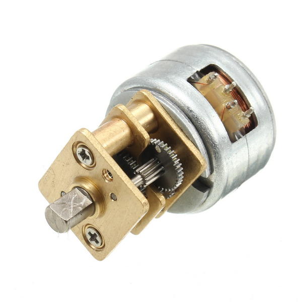 5-12V 2 Phase 4 Wire Brushless Motor Gear Motor