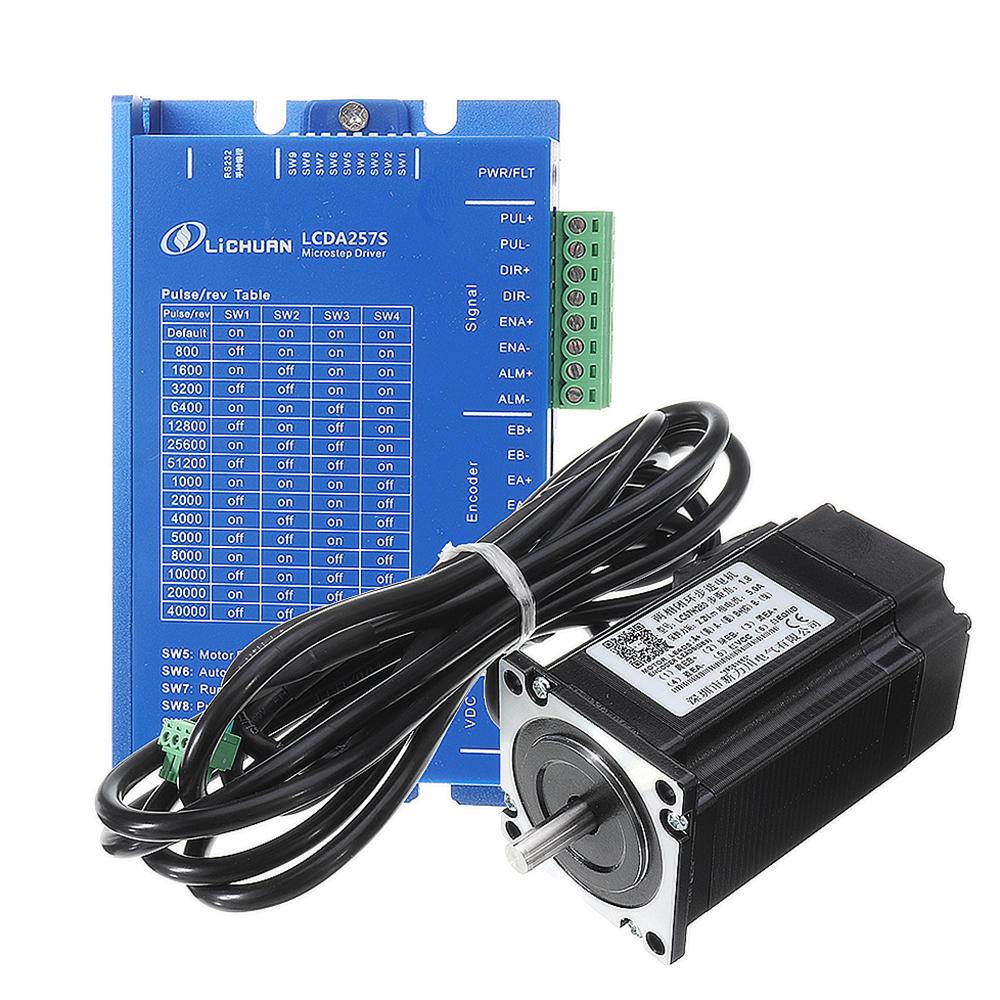 Nema 23 2.2N.m Closed Loop Stepper Motor Kits 2 Phase 57 Servo Motor with Hybird Servo Driver Set