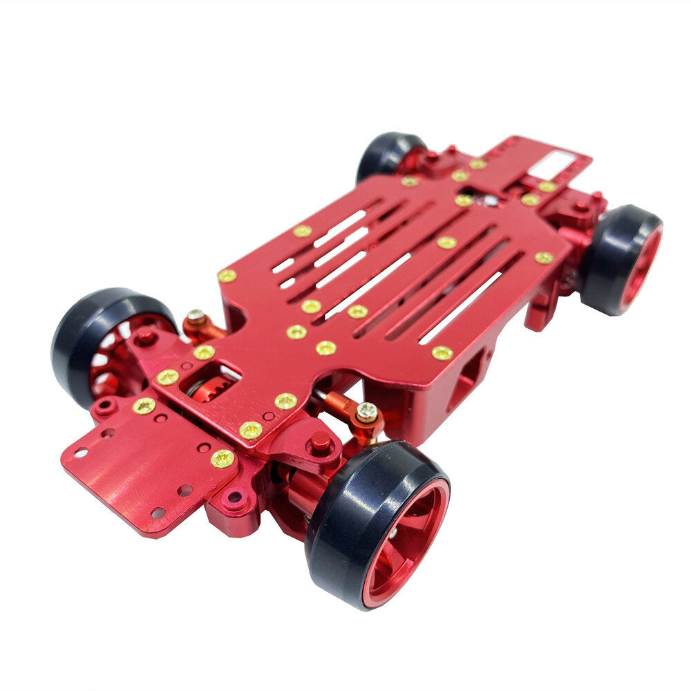 1/28 4WD Metal Rear Drift Repellent Frame Version RC Car Parts Electric DRZ XRX Mini Z Racing Model