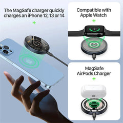 Fast Wireless Magnetic Charger for iPhone, Samsung, Hui, Xiaomi Qi Phones