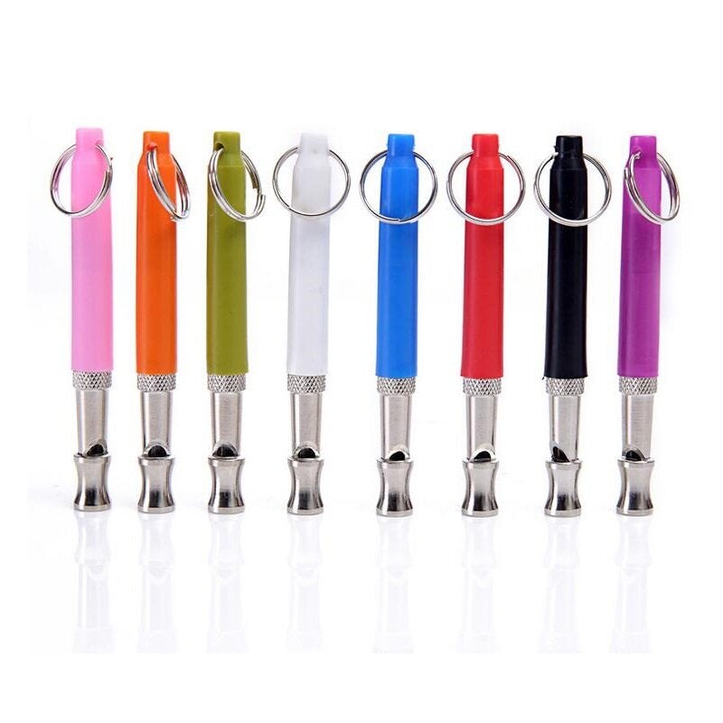 Adjustable Pet Dogs Whistle Anti Bark Ultrasonic Sound Dogs Training Flute Pet Trainer Control Tools