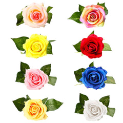 Handmade Latex Touch Rose Flowers Bridal Wedding Home Bouquet Party Decorations Gifts