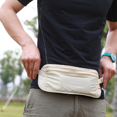 Waist Bag Fitness Hiking Travel Passport Card Bag Wallet Pouch Earphone Data Cable Organizer