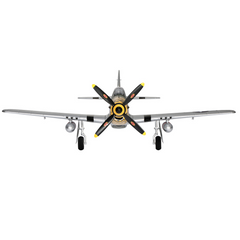 Yellow 750mm Wingspan EPO RC Airplane Warbird KIT