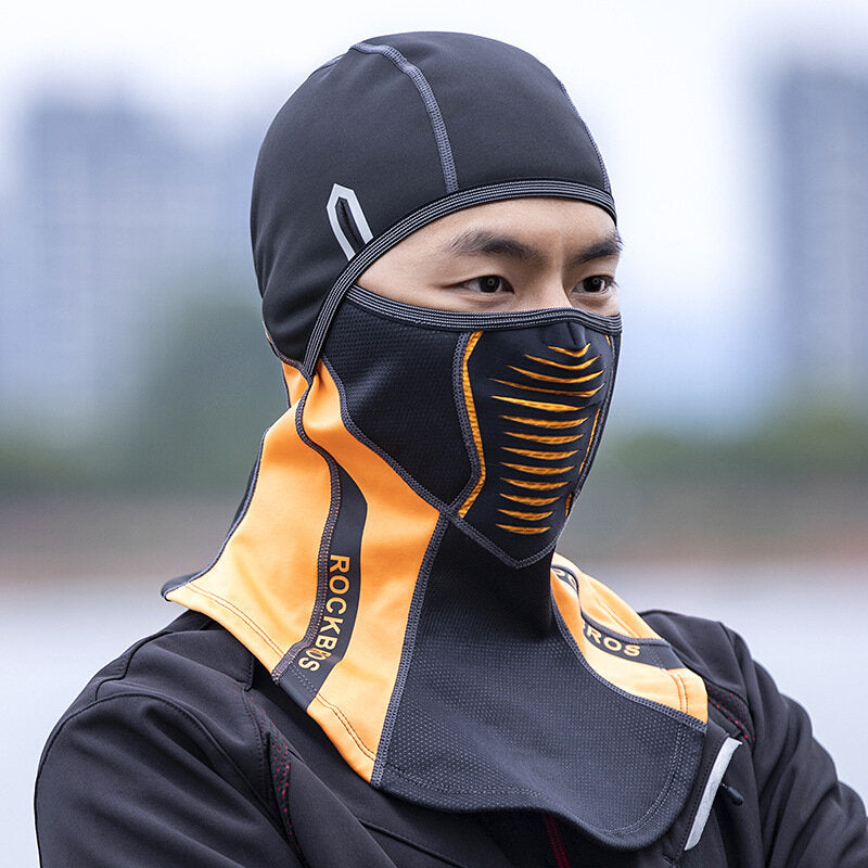 Winter Ski Cycling Mask Windproof Fleece Warm Hat Scarf Men Thermal Face Mask Cover