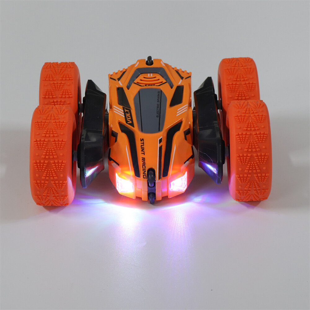 RC Stunt Car 2.4G 4WD 360 Rotate LED Lights Remote Control Off Road Double Sided Vehicles Model