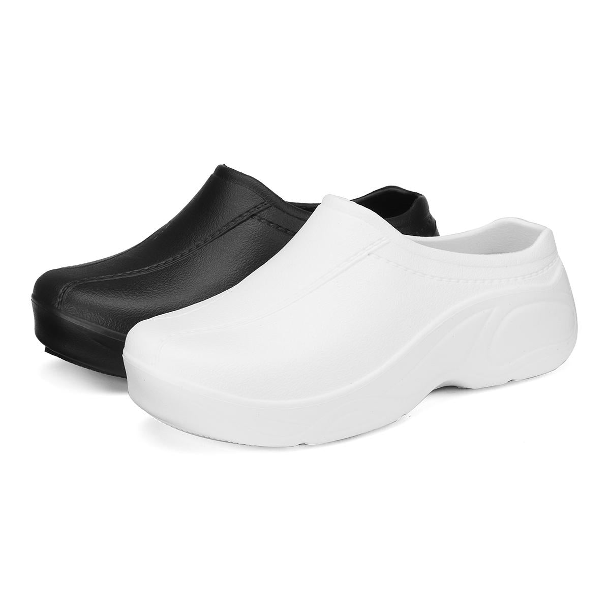 Women's Non-Slip Shoes Flat EVA Resistant Penetrating Gas Doctor Nurse Beach Shoes