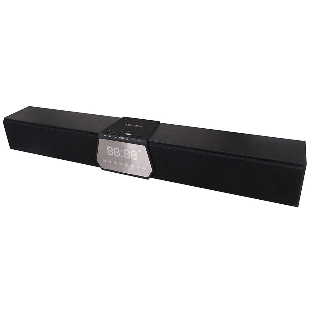 Bluetooth Soundbar Subwoofer HD LCD Display Home Theater Speakers 3D Surround Sound Support TWS FM Radio