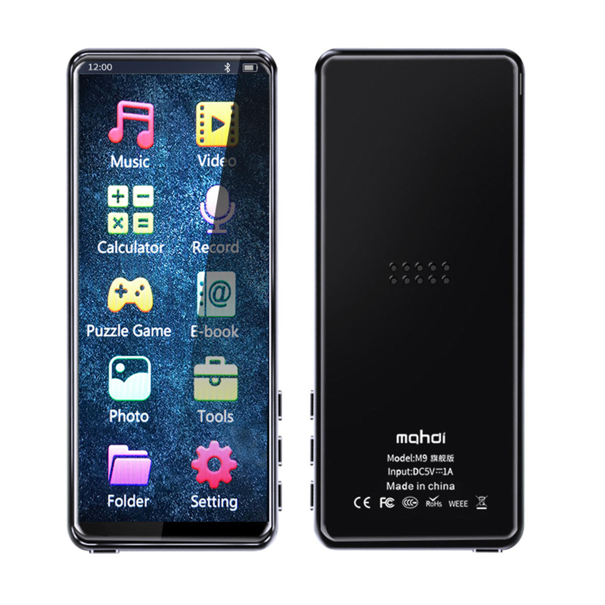 8GB Lossless MP3 MP4 Player 3.5inch HD IPS Full Screen External Speaker Ebook TF Card Music Player