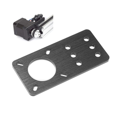 Aluminum Nema 17 Stepper Motor Mount Plate for CNC Machine V-slot Aluminum Extrusions Profile CNC Parts