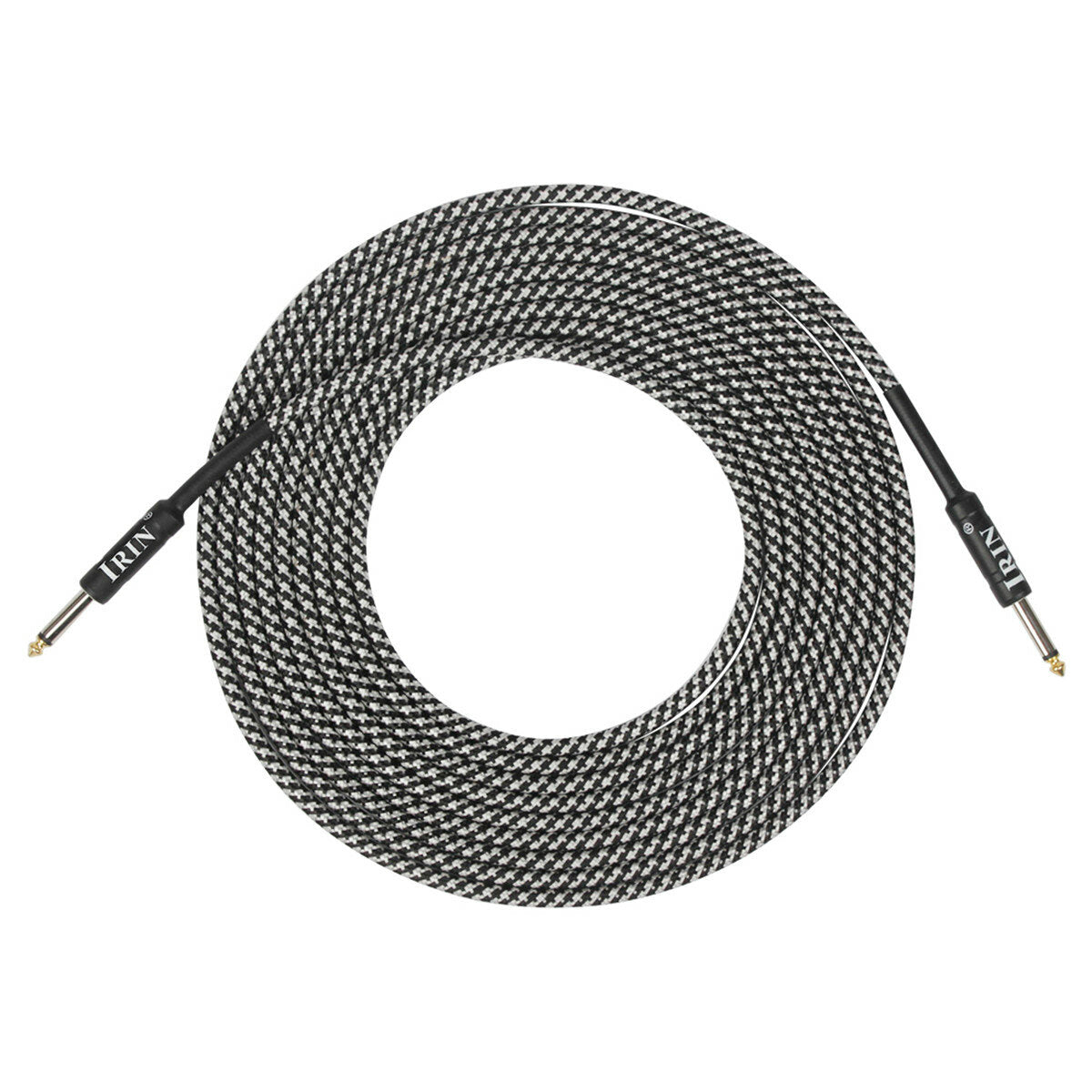 6 Meter Durable Guitar Cable for Electric Guitar Amplifier 6.35mm Cable Cord