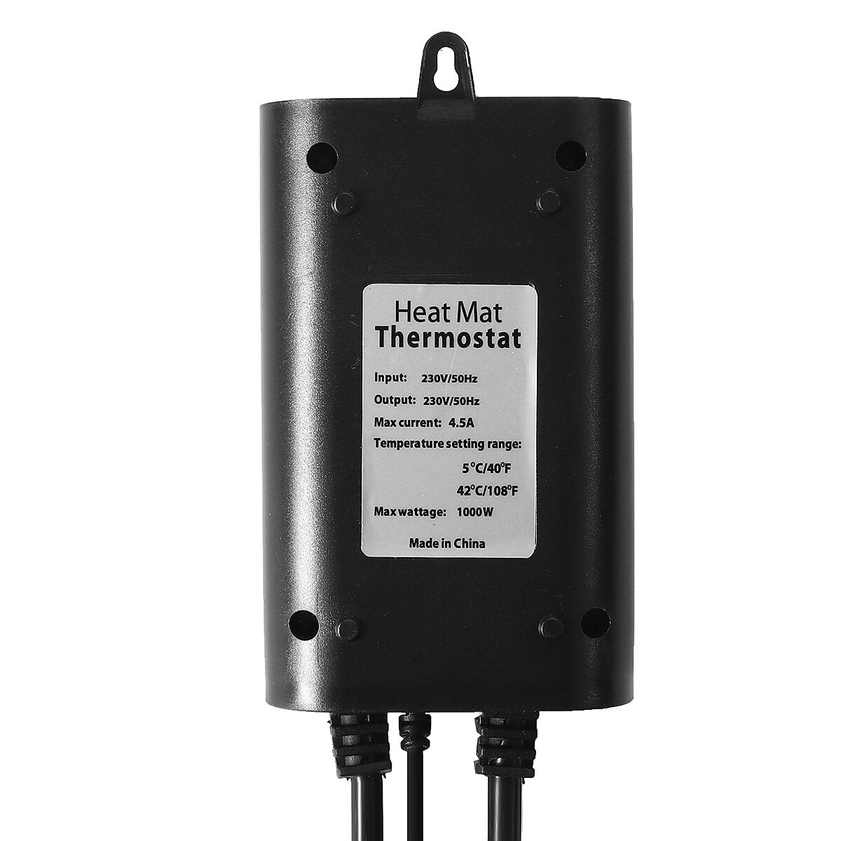 1000W 120V Digital Temperature Controller Heat Mat Thermostat for Indoor Plant Seed Germination Pet Heating Warm Pad