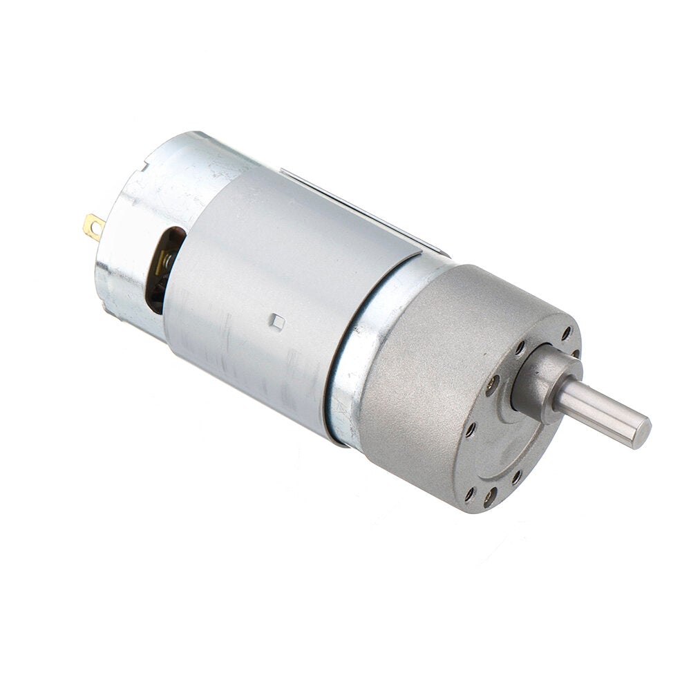 12V 330/550/1650rpm Reduction Gear Carbon Brush High Torque DC Geared Motor