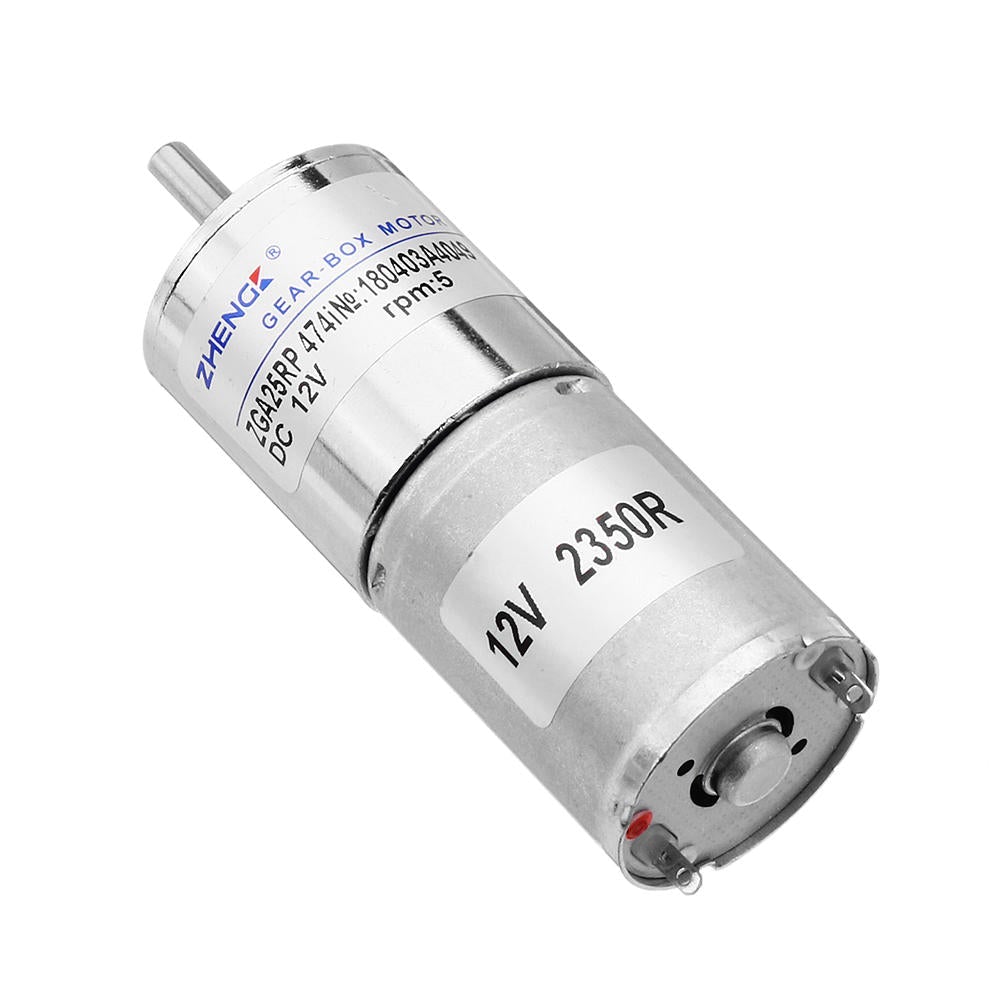 12V 5RPM Reduction Motor DC Gear Motor