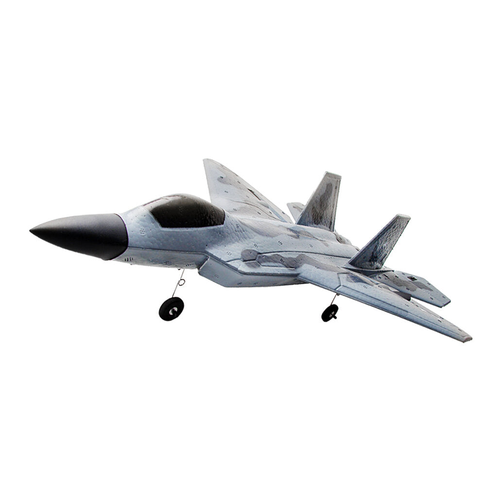 FX922 F-22 Raptor EPP 315mm Wingspan 2.4GHz 3CH Built-in Gyro Dual-Engine Power RC Airplane Jet Trainer Warbird Fixed Wing RTF for Beginner