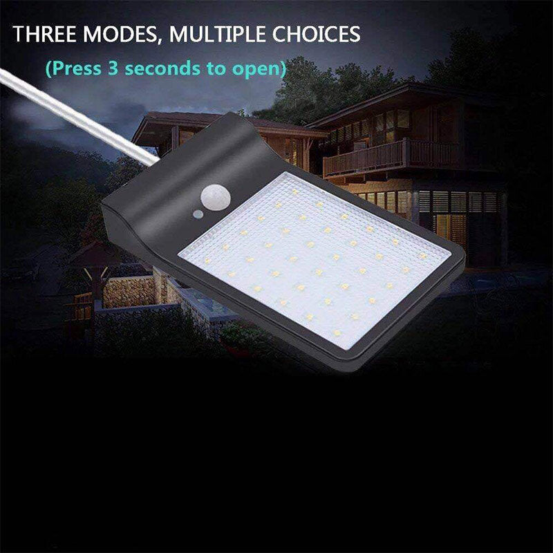 48 LED Solar Light PIR Motion Sensor Security Wall Lamp Outdoor Garden Lighting For Courtyard Street