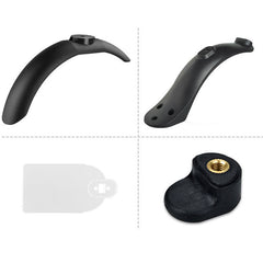 Electric Scooters Wheel Fender Sets For M365/Pro Electric Scooter Front Rear Scooters Fender License Plate Rear Fender Fastener