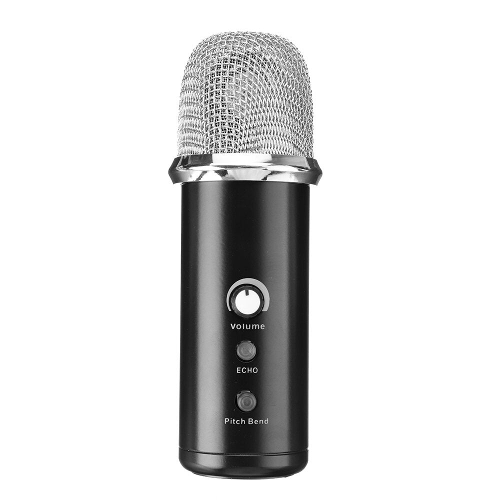 U18 USB Condenser Microphone with 4 Voice Changes and Echos Changes