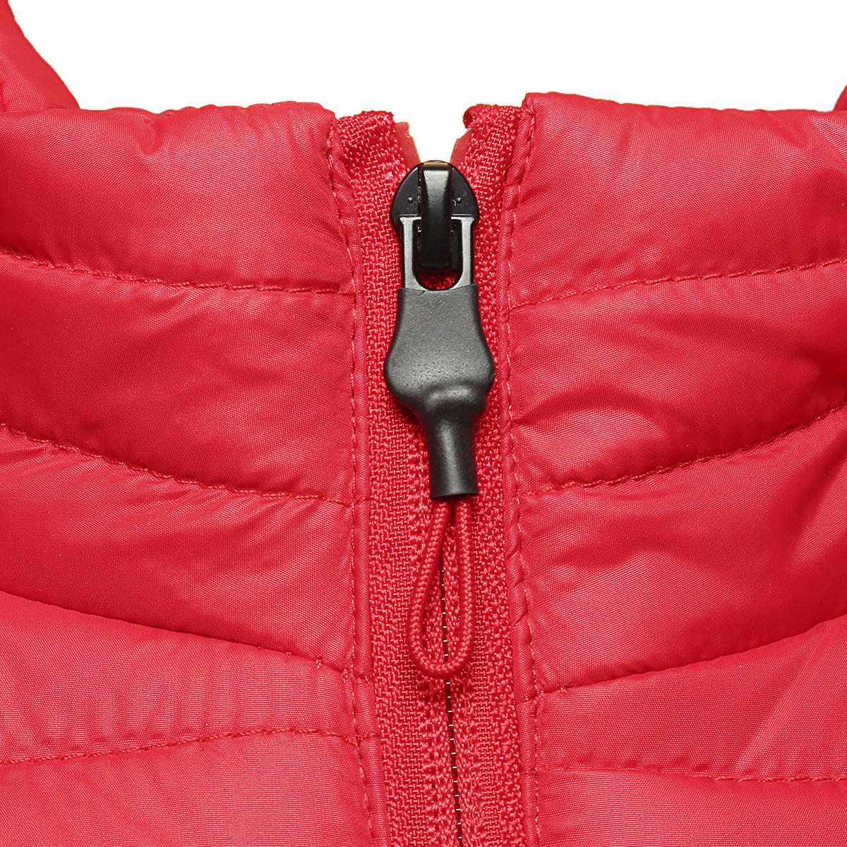 Red Unisex USB Heating Vest Smart Winter Body Warmer Outdoor Racing Jacket Heater