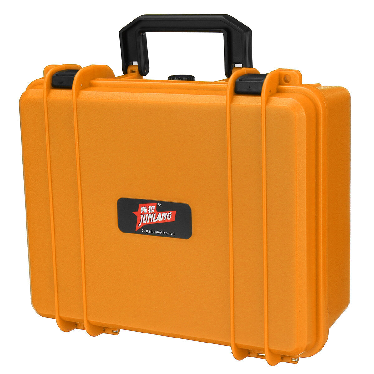 1pc Red/Black/Blue/Yellow Plastic Tool Box Waterproof Tool Box Anti-shock Protection Safety Box