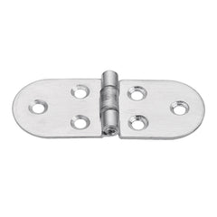 Stainless Steel Adjustable Half Round Door Butt Hinges Industrial Folding Hinge Furniture Hardware