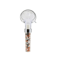 LED Light Anion Filter Ball Sprinkler Temperature Control Rain Sprayer Bathroom Shower Head