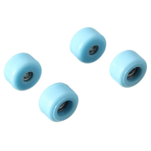 4pcs Fingerboard Urethane Bearing Wheels Set for Wooden Fingerboard