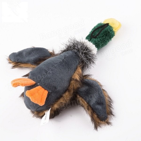 Durable Squeaker Dog Toys Plush Chew Toy Stuff Duck Toy for Dogs