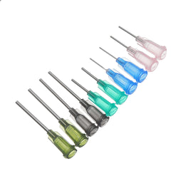 28Pcs/Set Dispensing Needle Kits Blunt Tip Syringe Glue Dropper Plastic Liquid Squeeze Bottle for Refilling and Measuring Liquids Industrial Glue Applicator