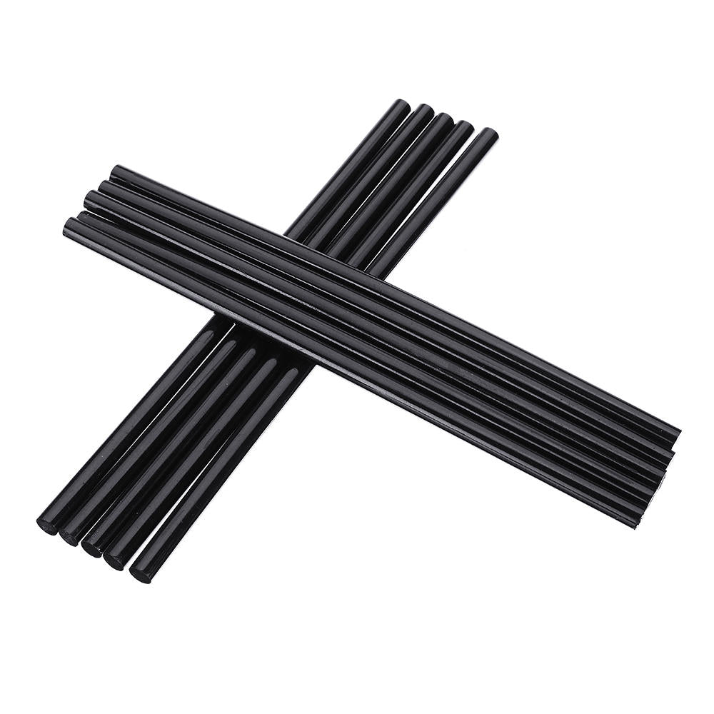 100Pcs 7mm x 190mm Black Hot Melt Glue Sticks DIY Craft Model Repair Adhesive