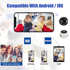 1080HD Mini IP Camera Wireless WiFI Smart Home Security Monitor