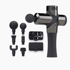 Deep Tissue Massage Gun Automatic Force Control Body Muscle Massager Low Noise Strong Bearing Pressure Fintness Relax Therapy Shaping Fascial Gun