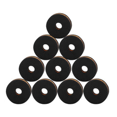 10 Packs Drum Cymbal Felt Pad Protection Round Separator Drum Mat for Drum Bracts