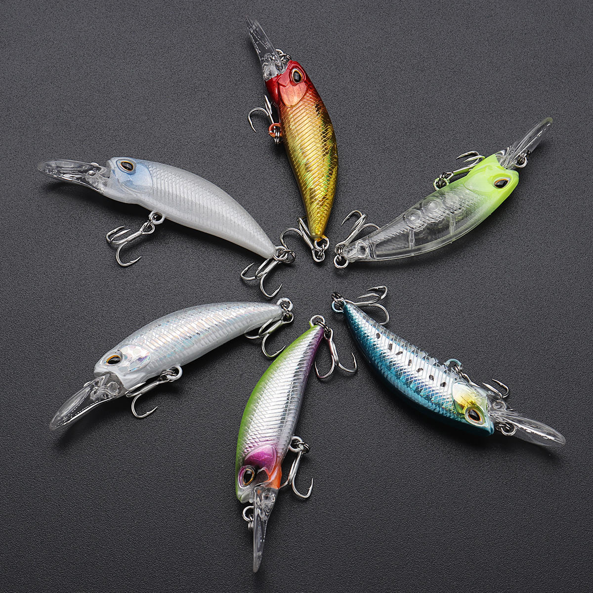 1 pc Fishing Lure Outdoor Hunting Fishing Fish Bait Fish Crank Baits Fishiing Tools