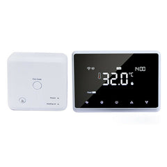 WiFi Smart LCD Touch Screen Floor Heating Wall Thermostat APP Remote Control Works with Alexa Google Home