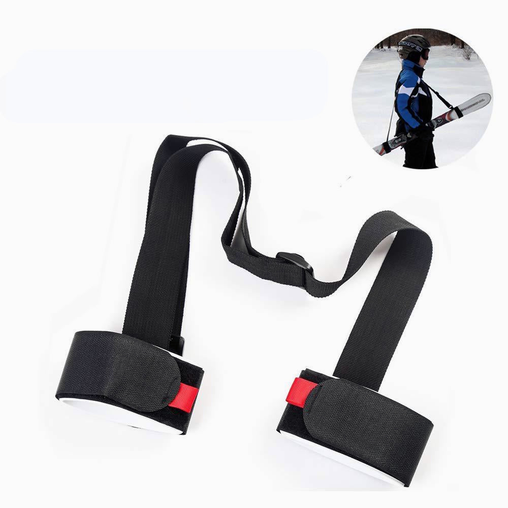 Ski Shoulder Strap Hand-held Double Snowboard Strap Nylon EVA Strap Adjustable Multifunctional Belt Hand Handle Carrier