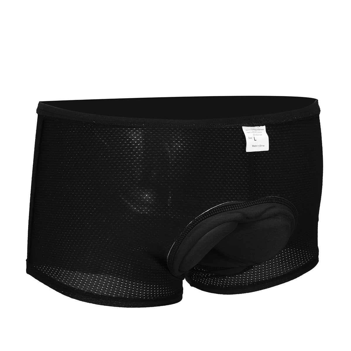 Men 3D Sponge Padded Cycling Bicycle Underwear Soft Breathable Sport Shorts