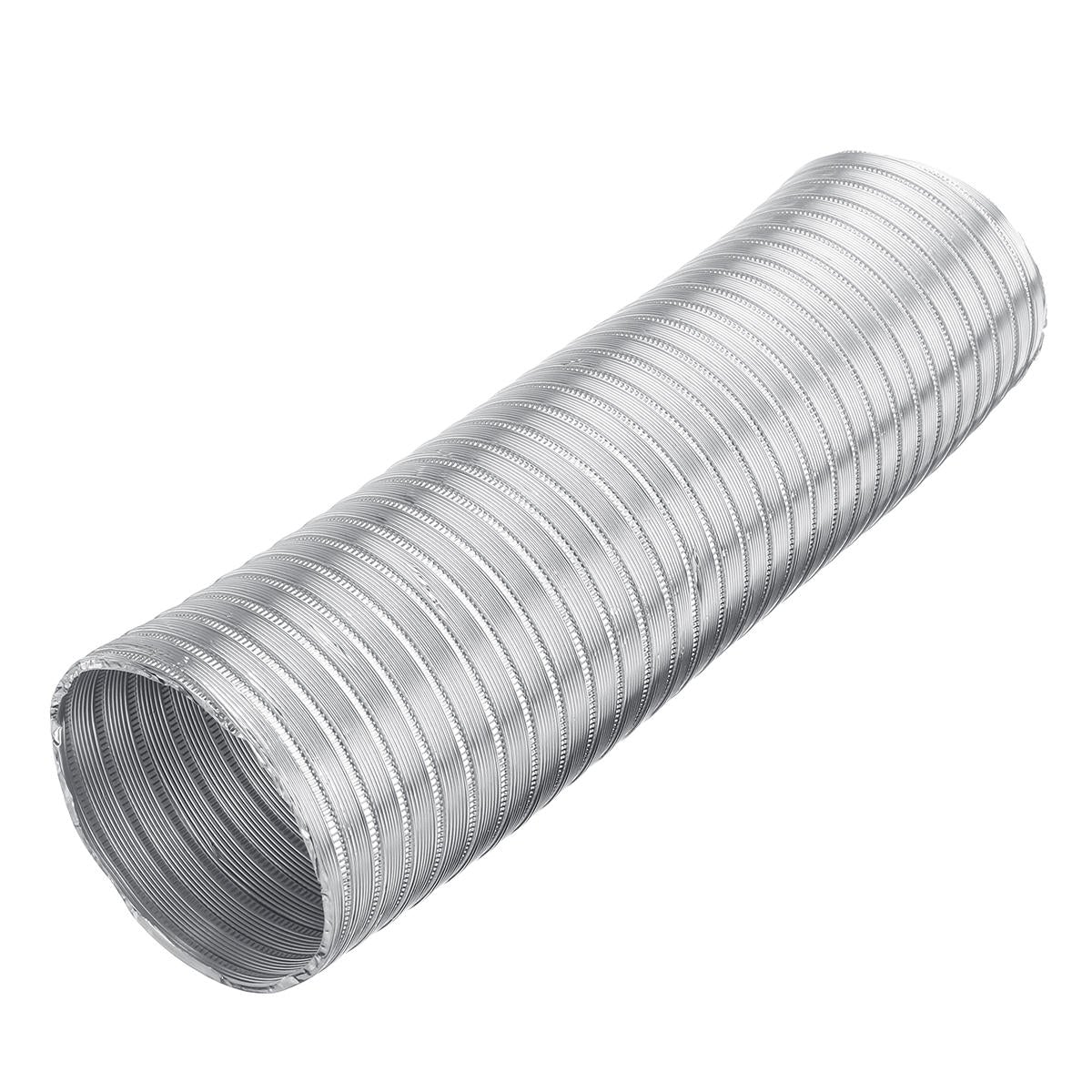 100mm Dia Flexible Aluminium Vent Hose Air Ventilation Exhaust Dust 1m/1.5m Long