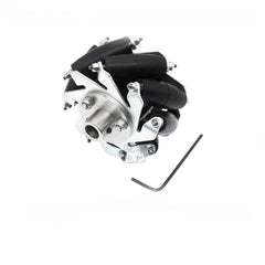 4pcs 60mm Aluminium Mecanum Wheels Universal Wheels with 8mm Motor Shaft Coupling for Robot Car