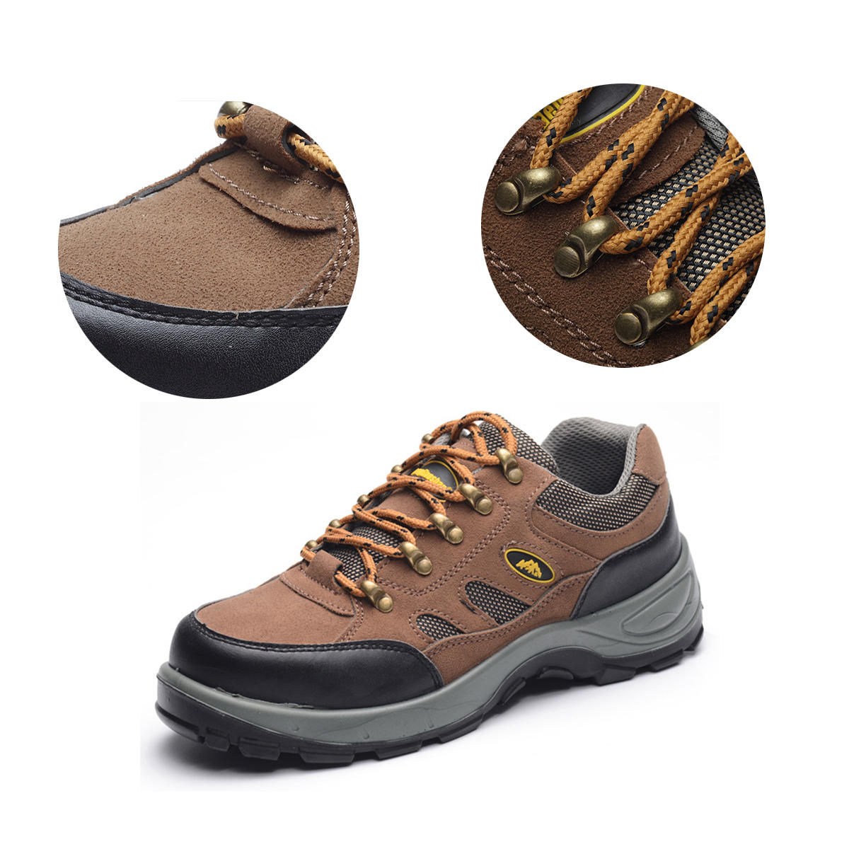 Safety Shoes Steel Work Shoes Non-Slip Waterproof Hiking Casual Running Camping Sneakers