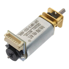 DC 6V Gear Motor Hall Encoder Motor 70rpm 800rpm DC Motor