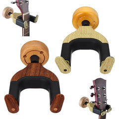 Wall Mount Hooks Stand Wooden Guitar Hanger Holder Two Color